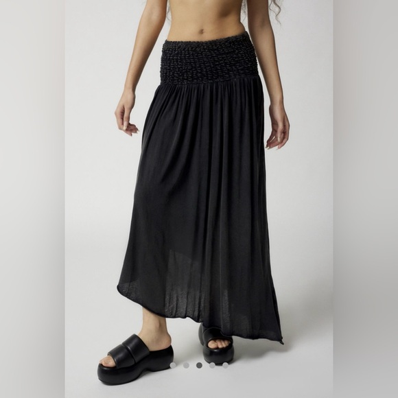 Urban Outfitters Out From Under Tessa Convertible Mini Dress -black (size S) - Picture 4 of 9